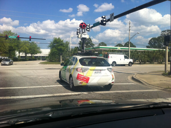 Google Maps Street View Car in Jax