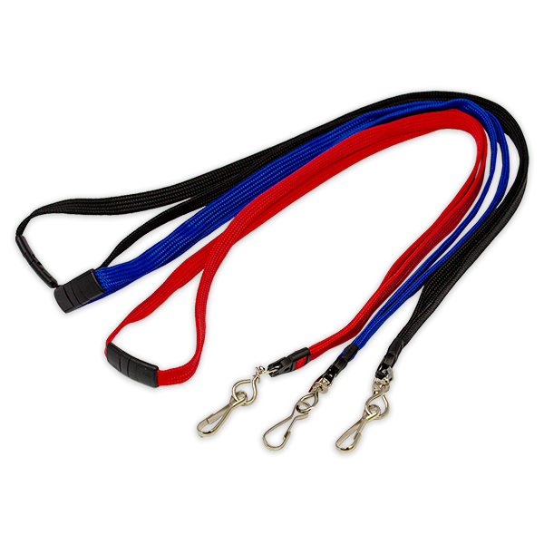 Black Breakaway Lanyard