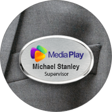 Full Color Print Name Tags