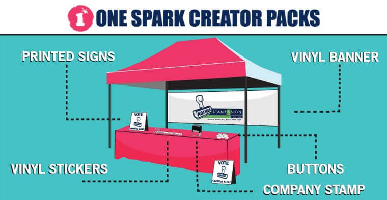 one spark creator packs