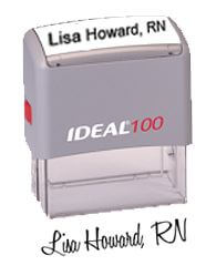 signature stamp graduate gift