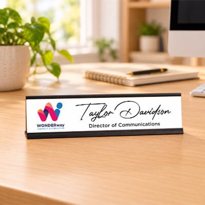 Custom Desk Name Plates